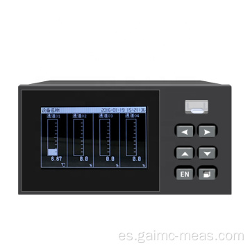 Registrador sin papel de temperatura automática de 4 canales